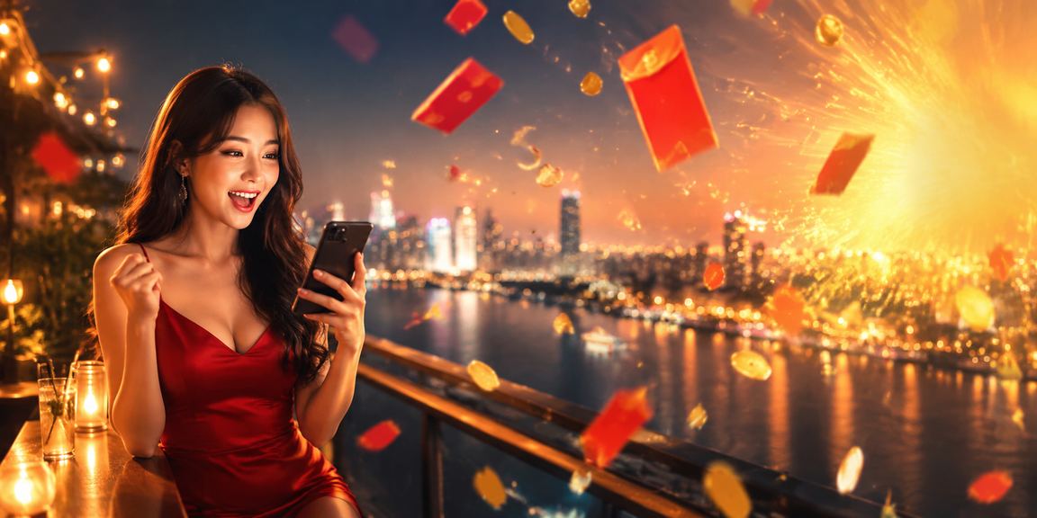 Không khí chợ đêm Sài Gòn với phong bao đỏ và ưu đãi mùa lễ hội cá cược